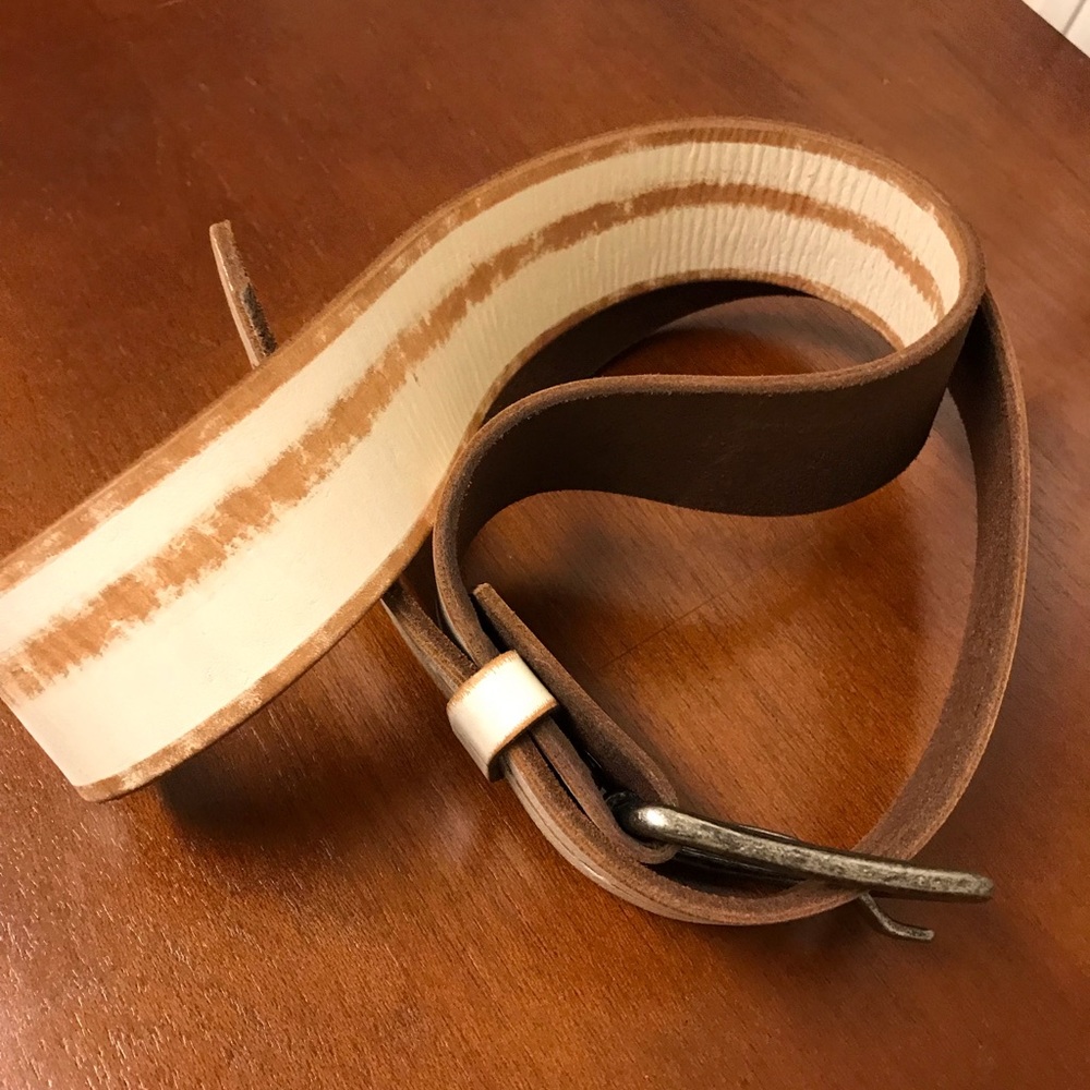 B Genuine Leather Men Belt